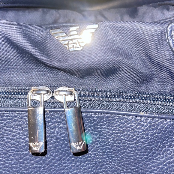 Armani Baby Diaper bag Navy Blue - Picture 3 of 15